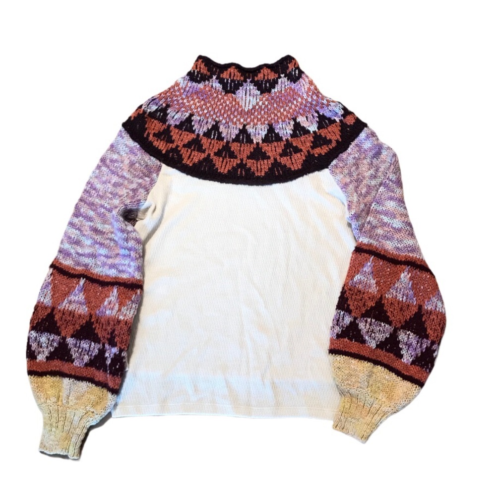 ***SOLD!**NWT Free People Swit the Small Stuff pullover M - Picture 10 of 12